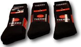 Chaussettes Thermo 6 paires Zwart taille 35/38
