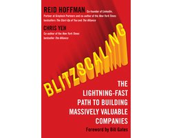 Omslag van Blitzscaling The LightningFast Path to Building Massively Valuable Companies