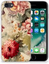 TPU Case geschikt voor iPhone SE 2022 | SE 2020 | 8 | 7 Bloemen
