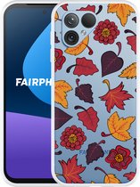 Cazy Hoesje geschikt voor Fairphone 5 Herfstbladeren