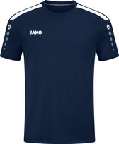 JAKO Shirt Power Korte Mouw Marine Maat 3XL