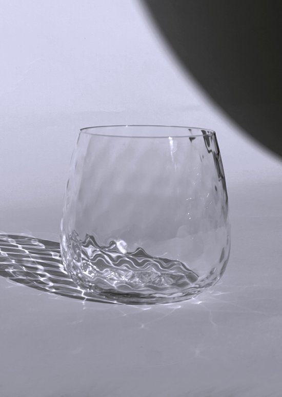 Zinnia handgemaakte waterglazen / 2st - Kristal