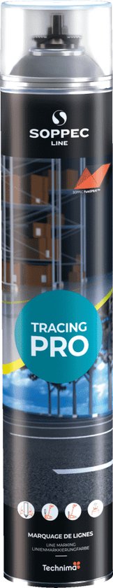 Soppec Tracing® Pro Lijnmarkering 750ml kleur grijs