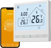 ShopGlobe - Thermostat Intelligent - Thermostat pour chauffage central - Écran tactile - WiFi - Pour Mobile