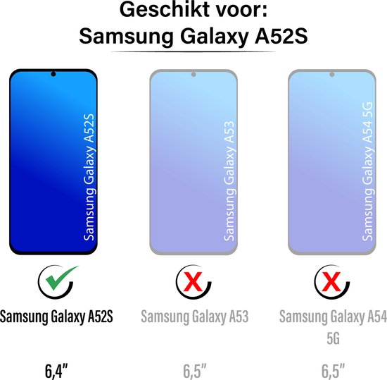 Coque Intégrale Samsung Galaxy A52s - 2 Pièces - Coque Arrière - Siliconen - Coque - TPU - Antichoc - Samsung Galaxy A52s - Transparent / Rose