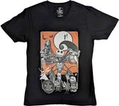 Disney The Nightmare Before Christmas - Orange Moon Heren T-shirt - 2XL - Zwart