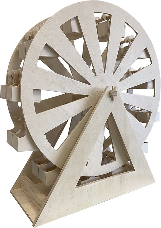 Houten Adventskalender 54x58x21 cm - Artemio