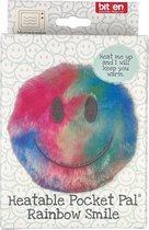 Bitten Design Regenboog Smiley Warmtekussen - Klein