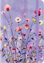 Peter Pauper - Compact Journal - Lavender Wildflowers