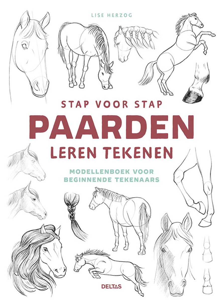 Stap voor stap paarden leren tekenen - Lise Herzog