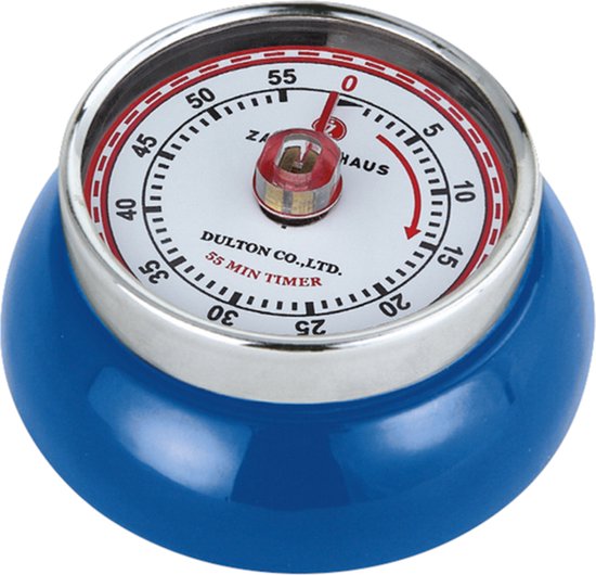 Zassenhaus Timer Speed kookwekker - Royal Blauw