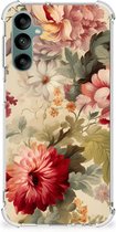 Case geschikt voor Samsung Galaxy A24 Bloemen