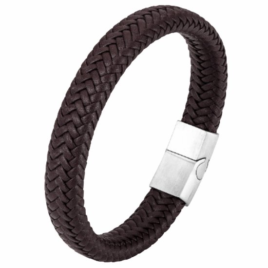 Fako Bijoux® - Bracelet Cuir - Tressé - Tresse - Bracelet Layer - Fermeture  Magnétique... | bol