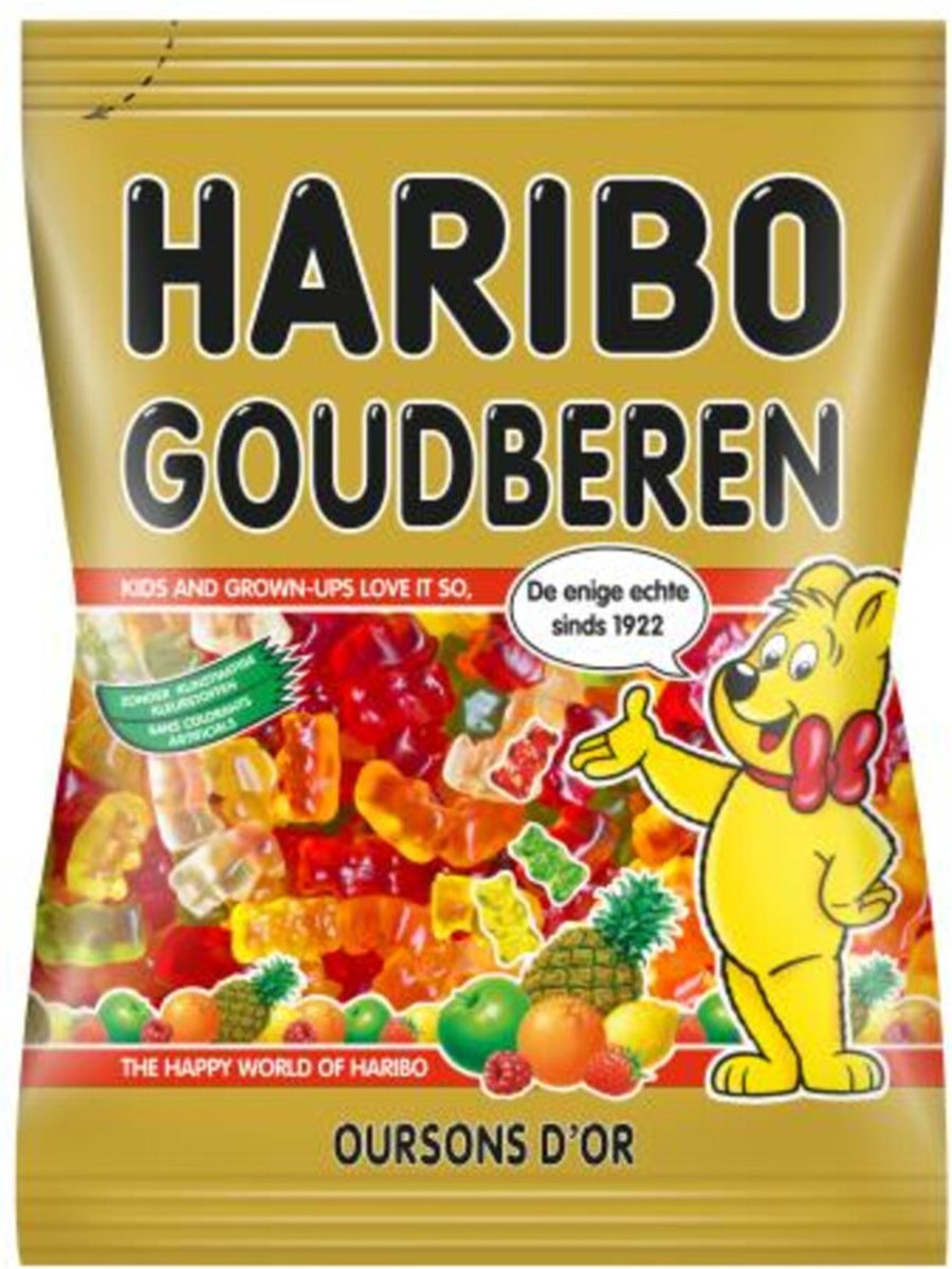 Ours d'or Haribo - 20 x 185gr
