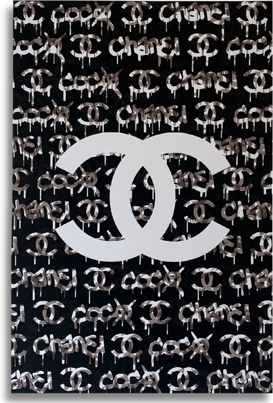 Tableau Chanel Noir Et Blanc