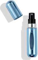 Flacon de recharge de Parfum 5 ML - Mini vaporisateur portable rechargeable - Recharge de flacon de parfum - Flacon de parfum rechargeable - Parfum format voyage - Mini Parfum - Mini flacon de parfum rechargeable - Blauw - Parfum