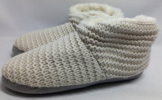 Pantoffels voor dames, pluche, warm gevoerd, winterpantoffels