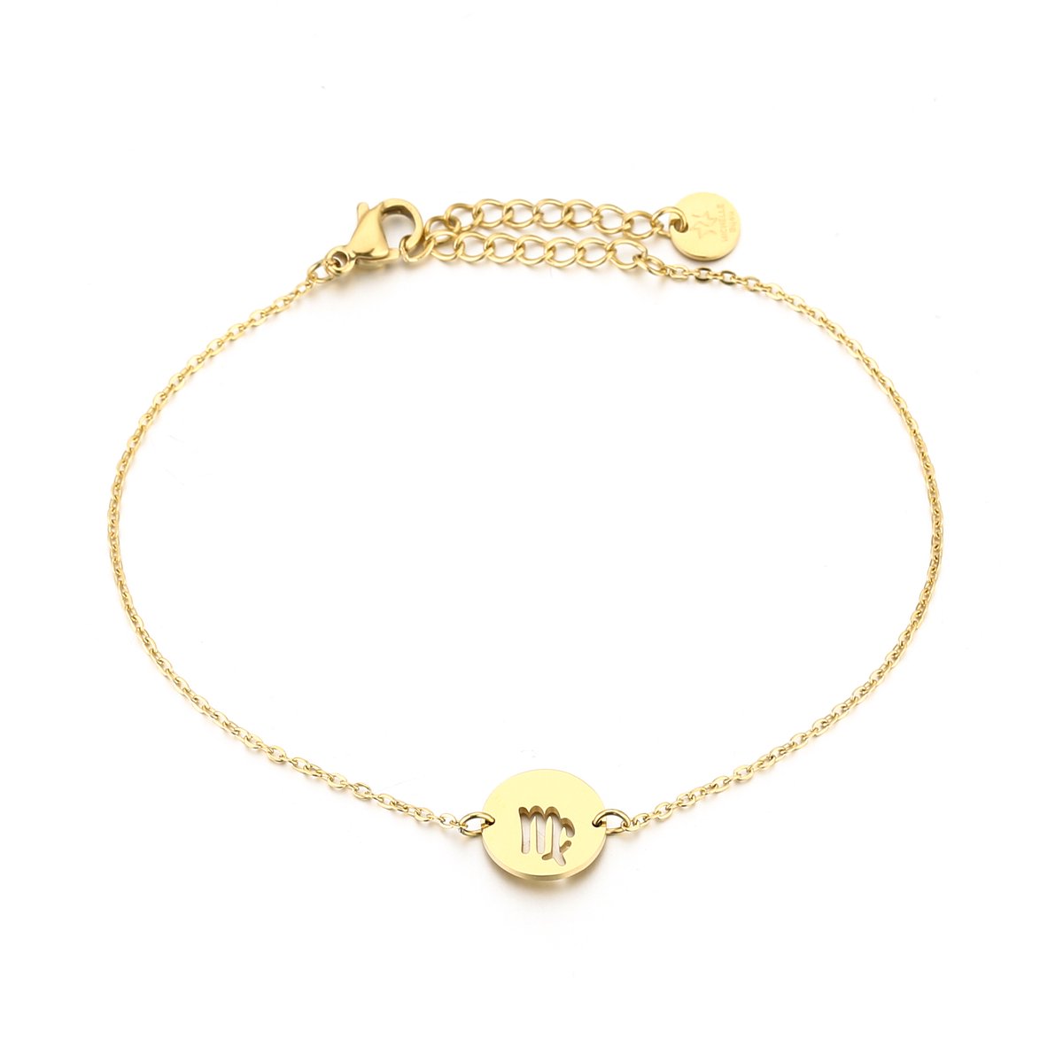 Michelle bijou-sieraden-armband-goud-maagd-horoscoop-kadotip-kerst-oud en nieuw