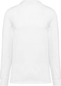 T-shirt Unisex XXS WK. Designed To Work Ronde hals Lange mouw White 100% Katoen