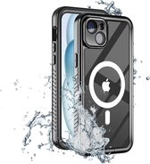 Coque Armor-X pour iPhone 15, étanche IP68, MagSafe, transparente