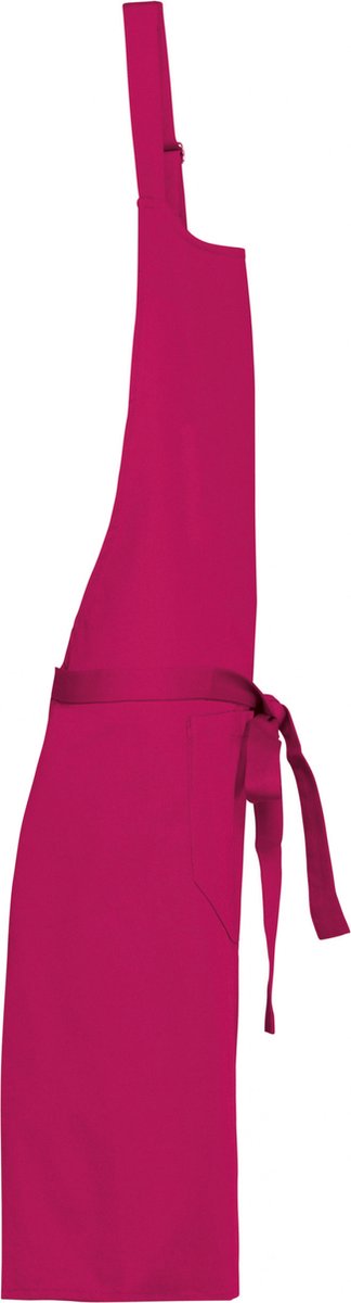 Schort/Tuniek/Werkblouse Unisex One Size Kariban Fuchsia 100% Katoen