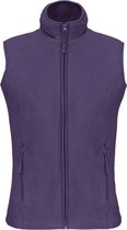 Bodywarmer Dames XXL Kariban Mouwloos Purple 100% Polyester