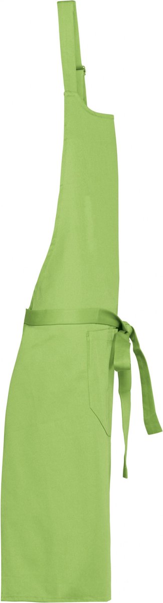 Schort/Tuniek/Werkblouse Unisex One Size Kariban Lime 100% Katoen