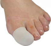 Jumada's - Protecteur d'orteils - Siècle des Lumières de la douleur des orteils - 2 pièces - Siliconen - Correction des orteils écartés - Taille unique