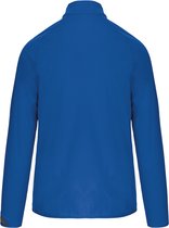 SportSweatshirt Unisex XS Proact 1/4-ritskraag Lange mouw Sporty Royal Blue / Black / Storm Grey 100% Polyester