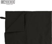 Bol.com The One Towelling Theedoek - Droogdoek - Hoge vochtopname - 185 gr/m2 - Katoen - 50 x 70 cm - Zwart aanbieding