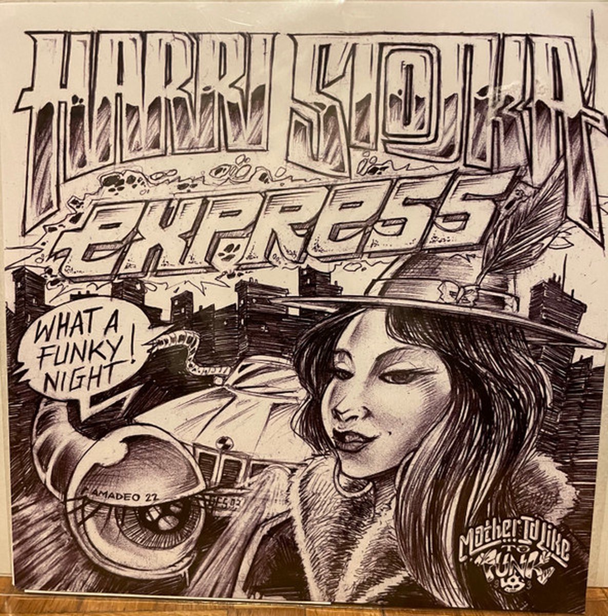 Harri Stojka Express – What A Funky Night / Marihuana - 7" reissue 2022