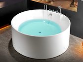 Shower & Design Ronde vrijstaande badkuip met kraan - LINDA - 373L - 150 x 150 x 58 cm L 150 cm x H 58 cm x D 150 cm