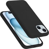 Coque Cadorabo pour Apple iPhone 15 PLUS en NOIR LIQUIDE - Housse de protection en silicone TPU flexible Case Cover