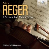Luca Sanzò - Reger: 3 Suites For Viola Solo (CD)