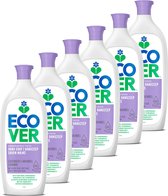 Ecover Ecologische Handzeep - Lavendel & Aloë Vera - 6 x 1 L -  Voordeelverpakking | bol