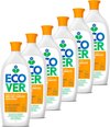 Ecover Handzeep Voordeelverpakking 6 x 1L - Ecologisch - Citrus & Oranjebloesem Geur