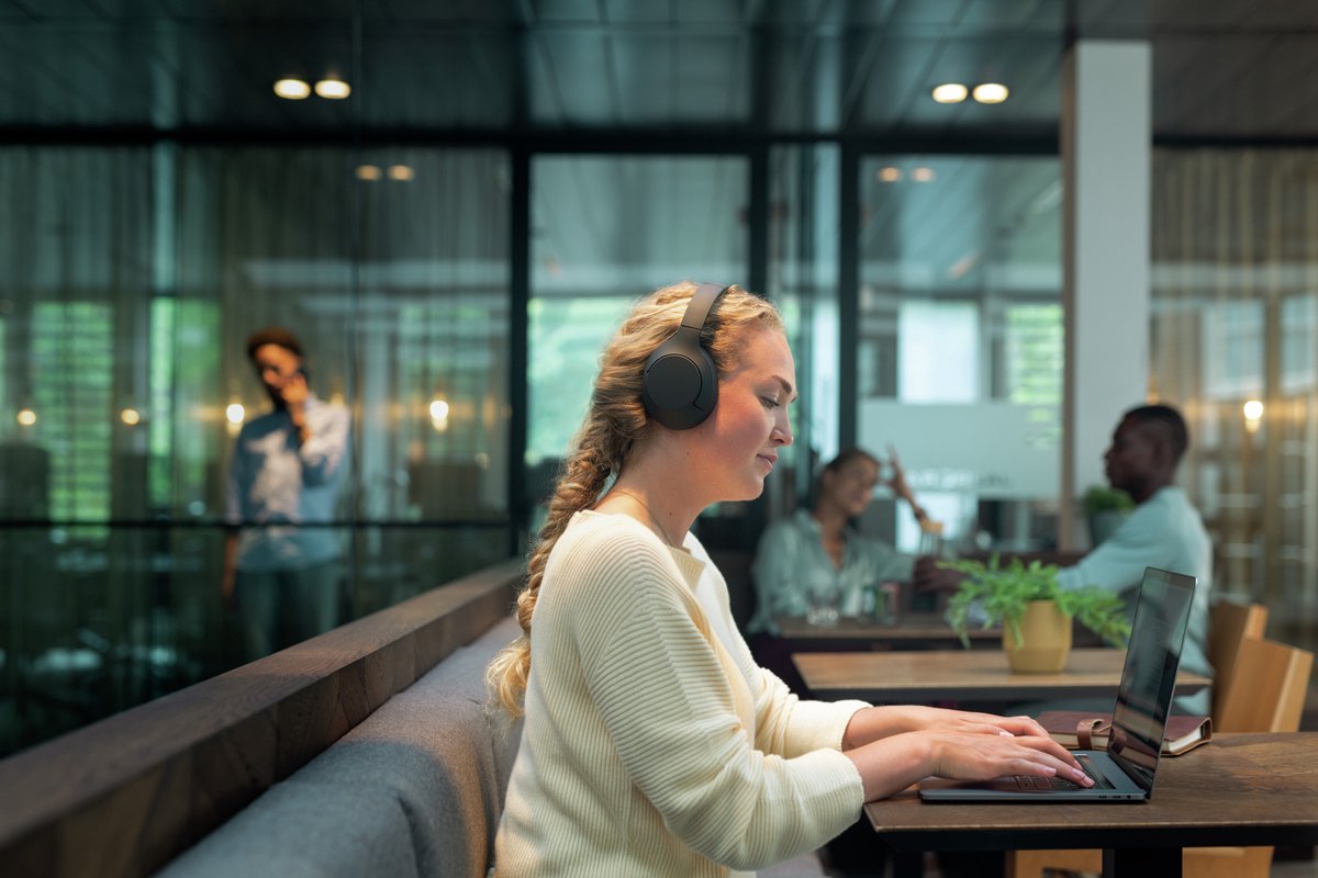 Philips TAH8506BK Draadloze Over-Ear Koptelefoon Zwart