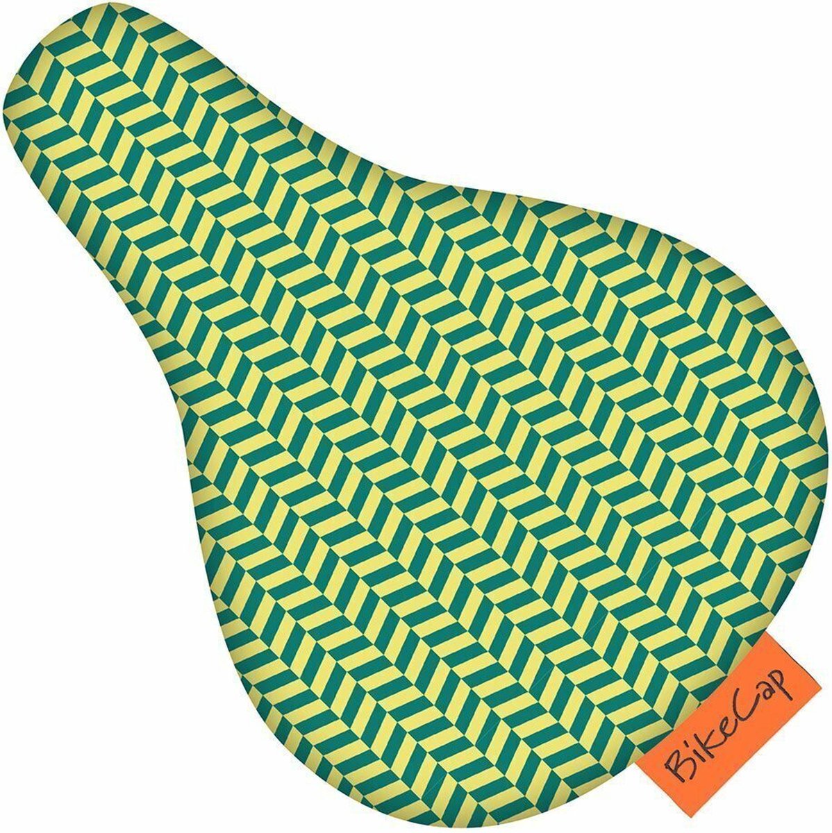 BikeCap Zadelhoesje Kids Yellow & Green Wybert | Fietszadelhoes - Fietszadeldek - Stof en waterafstotend
