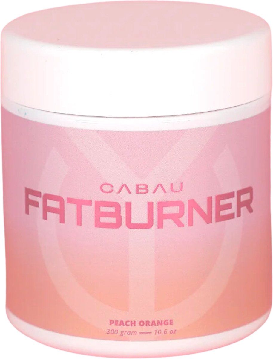 Goedkoopste Cabau - Fatburner / Vetverbrander - Peach Orange - Stimuleert vetverbranding - Minder snoepen - Meer energie - 300 gram