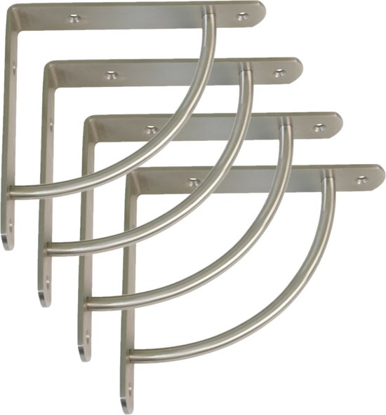 Ronde salontafel ORIENT STORAGE 70cm zilver metaal met opbergruimte