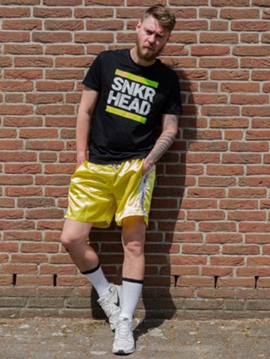 Sk8erboy sportshorts - Geel - Large