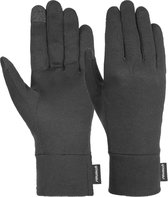 Reusch Silk Liner Touch-Tec onderhandschoenen zwart - maat 8