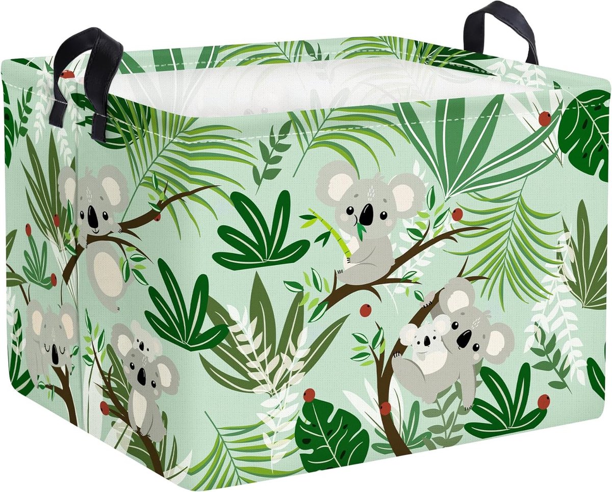 Animal Party Renard Ours Cerf Rouge Panier De Rangement Boîte De Rangement  Pour