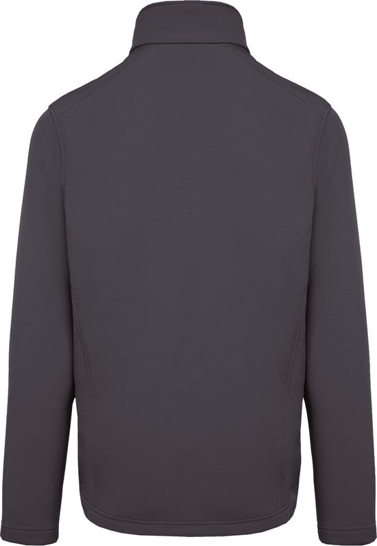 Kariban 2-laagse herensoftshelljas K424 - Titanium - XL
