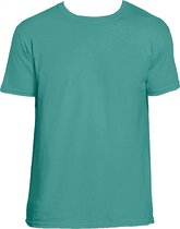 Bella - Unisex Poly-Cotton T-Shirt - Navy Marble - L