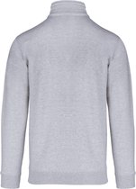 Sweatshirt Heren XL Kariban Lange mouw Oxford Grey 80% Katoen, 20% Polyester
