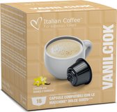Italian Coffee - Vanilciok Vanille en Witte chocolade - 16x stuks - Dolce Gusto compatibel