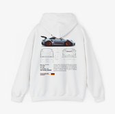 WielWear - Hoodie GT3RS - Maat L - Trui Heren - Kleding - Autoliefhebber - Porsche fan - Auto Accesoires