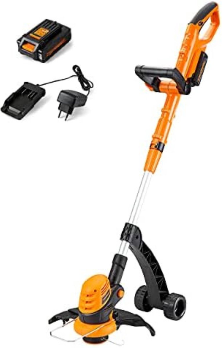 Boosmaaier accu Boosmaaier electrisch Bosmaaier elektrisch -Snijdiameter 25 cm en snoer van 1 65 mm