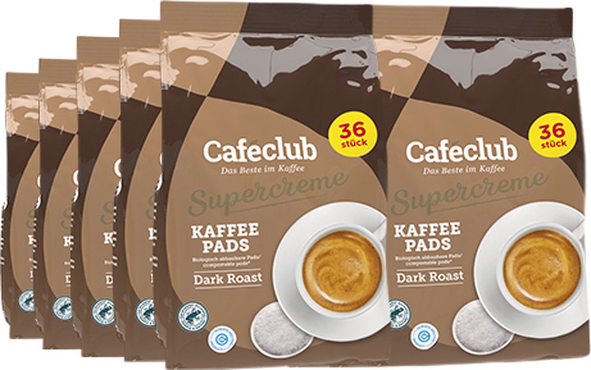 Caffeeclub Supercreme Dark Roast 36